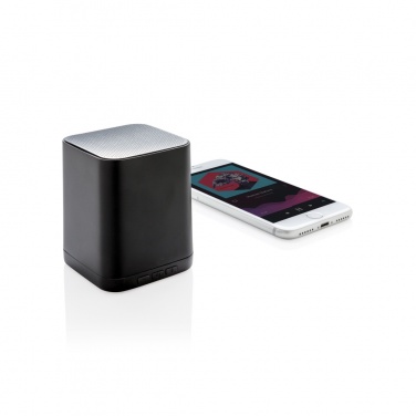 Logo trade promotional gifts picture of: Light up logo wireless speaker