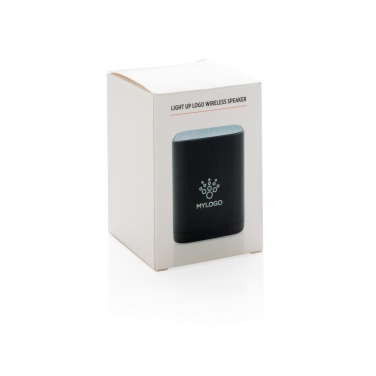 Logotrade corporate gifts photo of: Light up logo wireless speaker