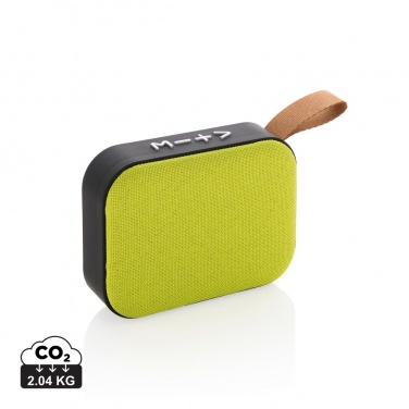 Logo trade promotional product photo of: Fabric trend speaker