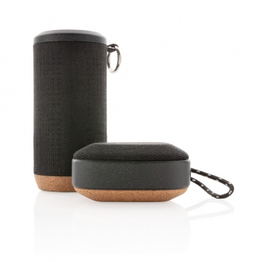 Logotrade advertising product picture of: Baia 10W wireless speaker, cork
