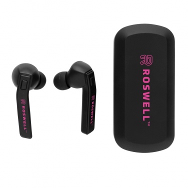 Logotrade promotional item picture of: Free Flow TWS earbuds in charging case