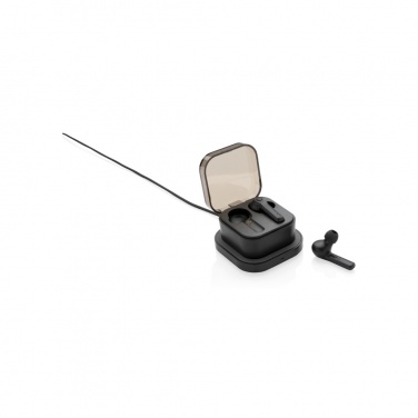 Logotrade promotional merchandise photo of: TWS earbuds in wireless charging case