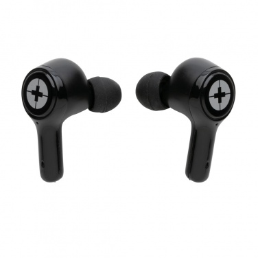 Logo trade corporate gifts image of: Swiss Peak ANC TWS earbuds