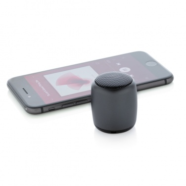 Logotrade promotional merchandise picture of: Mini aluminium wireless speaker
