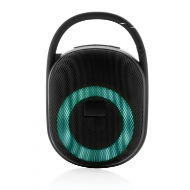 Logo trade corporate gifts picture of: RCS recycled plastic Lightboom 5W Clip speaker