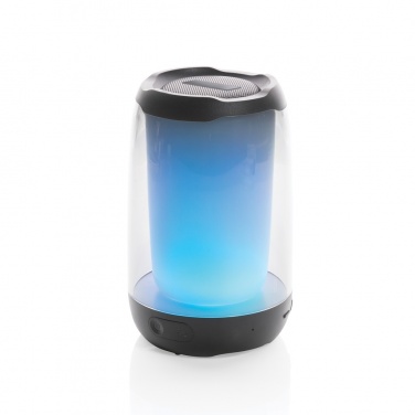 Logo trade advertising products picture of: RCS recycled plastic Lightboom 5W speaker
