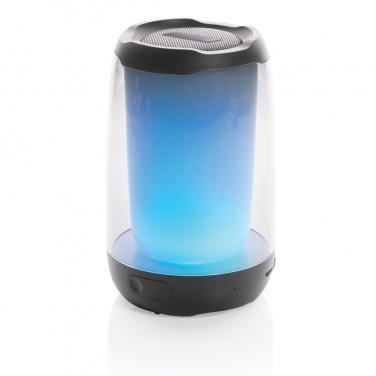 Logo trade promotional gifts image of: RCS recycled plastic Lightboom 5W speaker