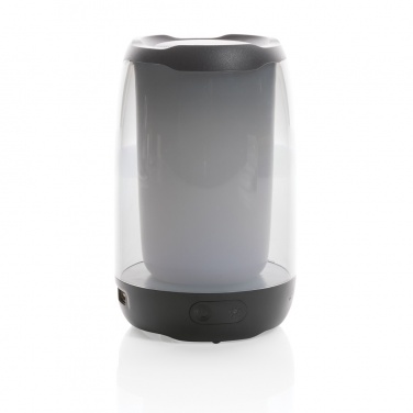 Logotrade promotional gifts photo of: RCS recycled plastic Lightboom 5W speaker