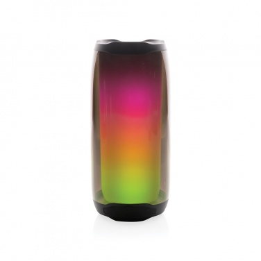 Logo trade promotional giveaways picture of: RCS recycled plastic Lightboom 10W speaker