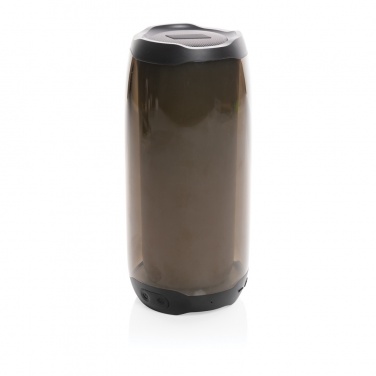 Logo trade promotional item photo of: RCS recycled plastic Lightboom 10W speaker