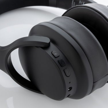 Logo trade promotional products image of: Urban Vitamin Palo Alto RCS rplastic headphone