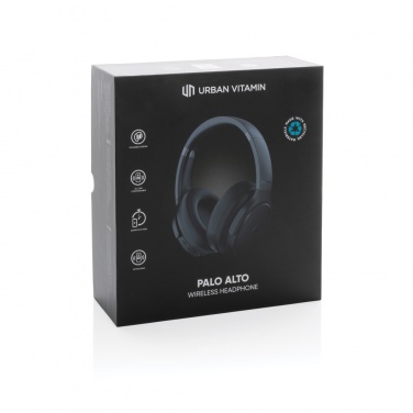 Logo trade promotional giveaways picture of: Urban Vitamin Palo Alto RCS rplastic headphone