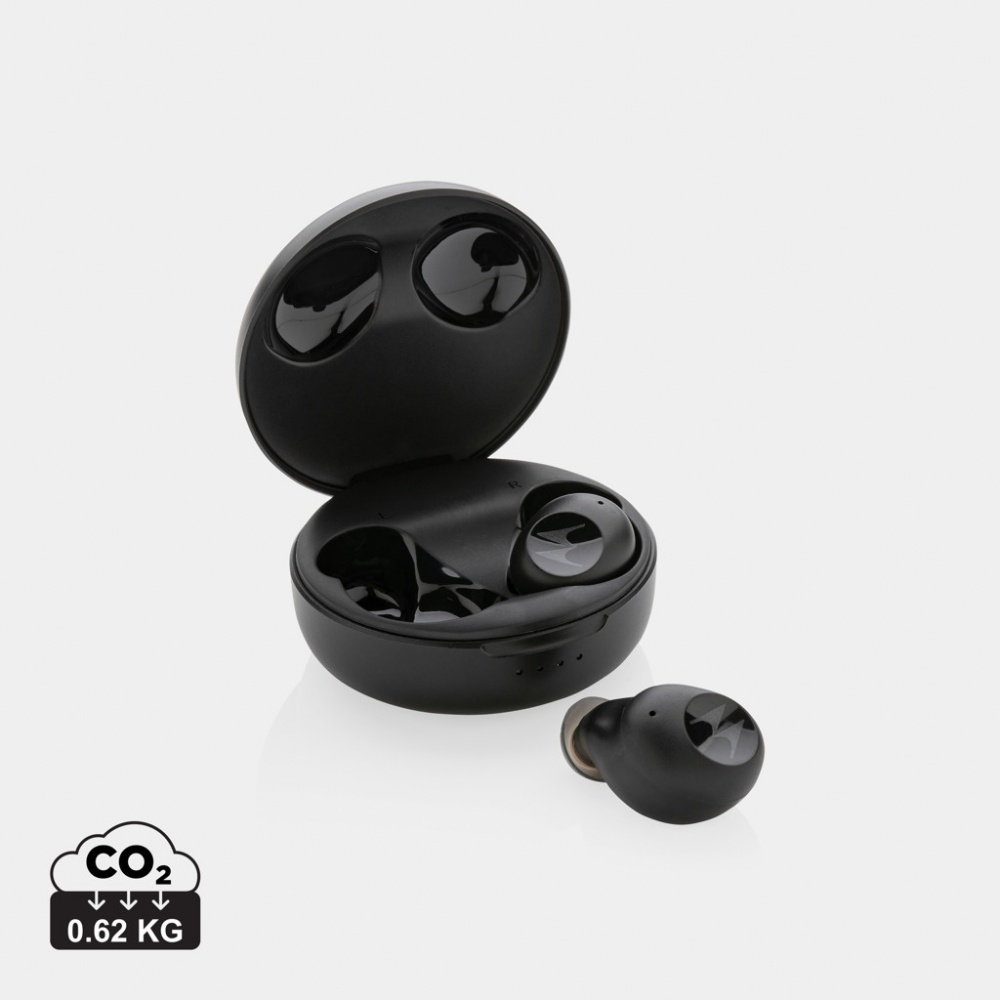 Logo trade promotional merchandise picture of: Motorola IPX5 TWS MOTO buds 150