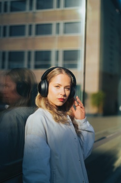 Logotrade business gift image of: Urban Vitamin Cupertino RCS rplastic ANC headphone
