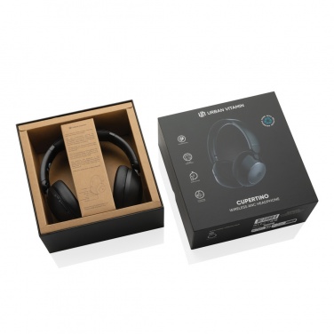 Logotrade promotional product image of: Urban Vitamin Cupertino RCS rplastic ANC headphone