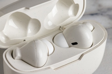 Logo trade corporate gifts picture of: RCS recycled plastic Liberty Pro wireless earbuds