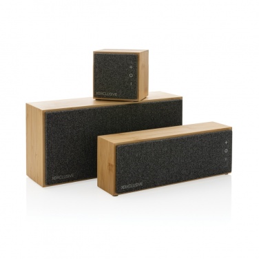 Logotrade promotional giveaway image of: Wynn 20W bamboo wireless speaker