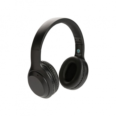 Logo trade promotional items picture of: RCS standard recycled plastic headphone