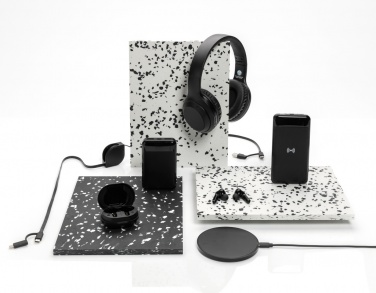 Logotrade promotional item picture of: RCS standard recycled plastic headphone