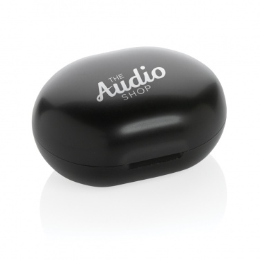 Logotrade promotional item picture of: RCS standard recycled plastic TWS earbuds