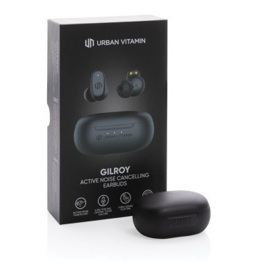 Logo trade promotional gifts picture of: Urban Vitamin Gilroy hybrid ANC and ENC earbuds