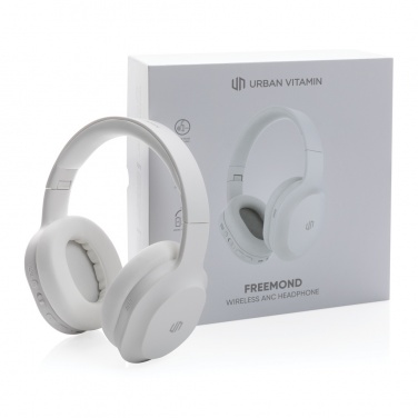 Logo trade promotional merchandise image of: Urban Vitamin Freemond wireless ANC headphone