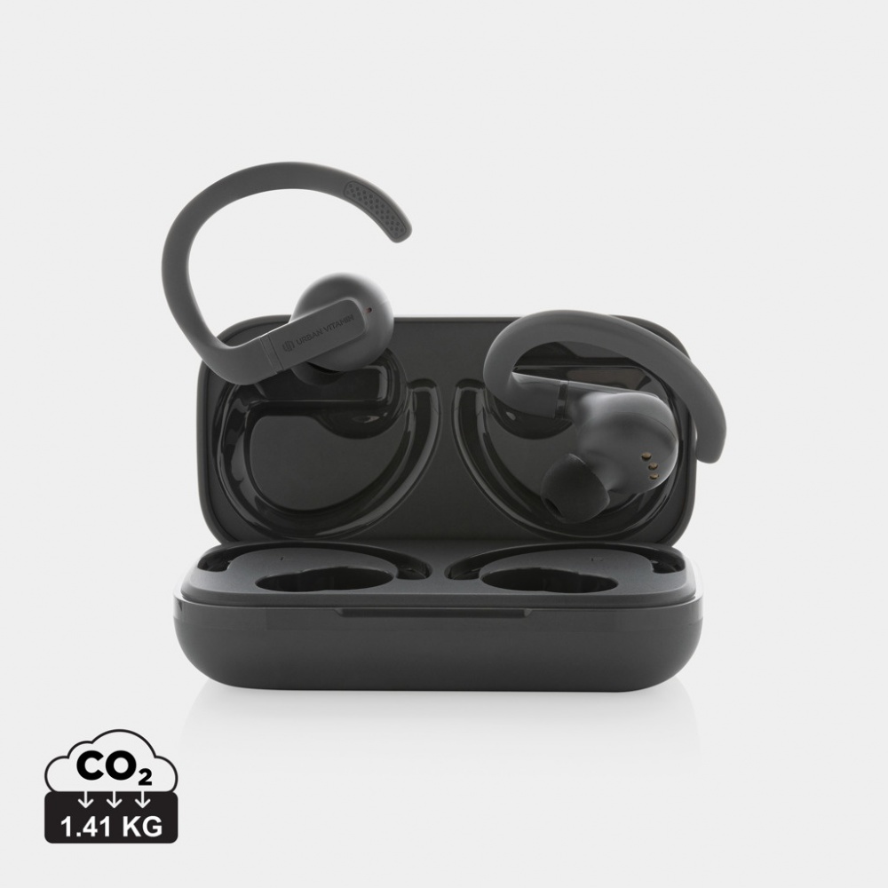 Logotrade promotional product picture of: Urban Vitamin Pacifica RCS rplastic earbuds