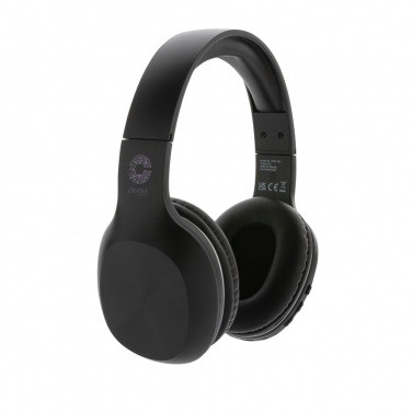 Logo trade promotional items image of: RCS recycled plastic JAM wireless headphone