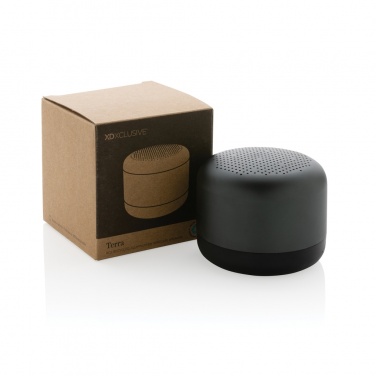 Logo trade promotional giveaways image of: Terra RCS recycled aluminium 5W wireless speaker