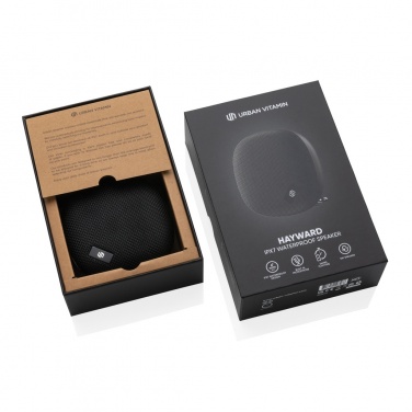 Logo trade promotional giveaway photo of: Urban Vitamin Hayward IPX7 waterproof 5W speaker