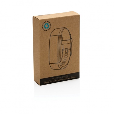 Logo trade promotional merchandise photo of: RCS recycled TPU Sense Fit with heart rate monitor