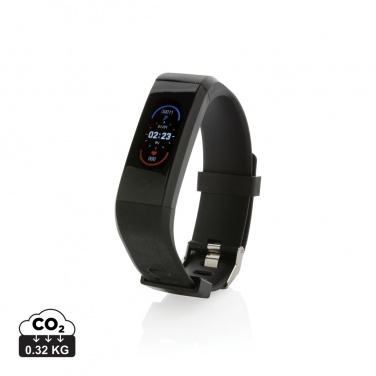 Logotrade promotional product picture of: RCS recycled TPU Sense Fit with heart rate monitor