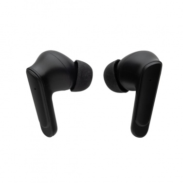 Logo trade promotional giveaway photo of: Prolink RCS recycled plastic hybrid ANC/ENC earbud