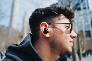 Logotrade promotional item picture of: Lakewood RCS recycled and repairable wireless earbuds