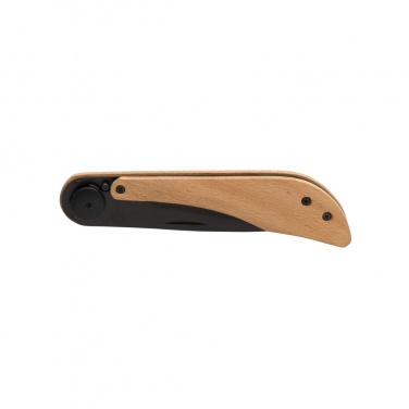 Logo trade promotional products image of: Nemus Luxury Wooden knife with lock