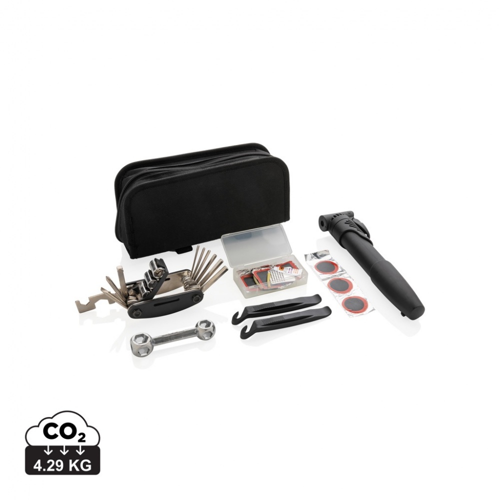 Logo trade corporate gifts picture of: Bike repair kit set 17 pcs