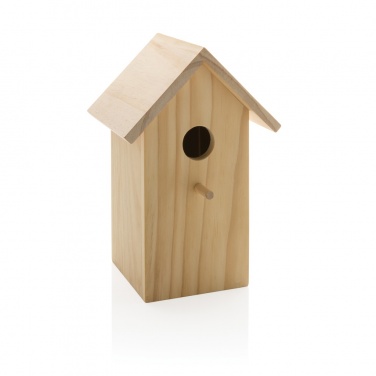 Logotrade business gifts photo of: Wooden birdhouse