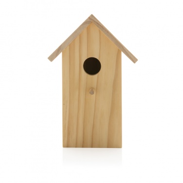 Logo trade corporate gift photo of: Wooden birdhouse