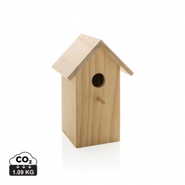 Logotrade promotional items photo of: Wooden birdhouse