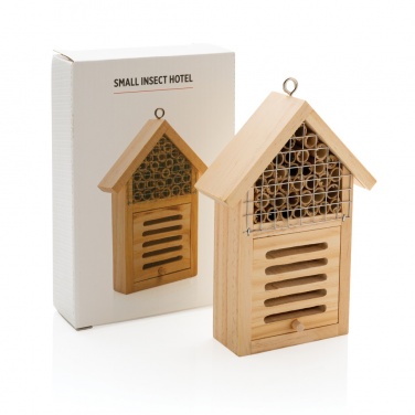 Logo trade corporate gifts image of: Small insect hotel