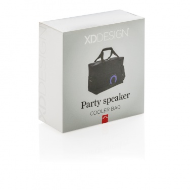 Logotrade promotional merchandise image of: Party speaker cooler bag