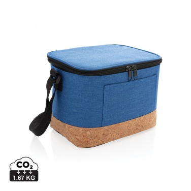 Logo trade promotional items picture of: Two tone cooler bag with cork detail