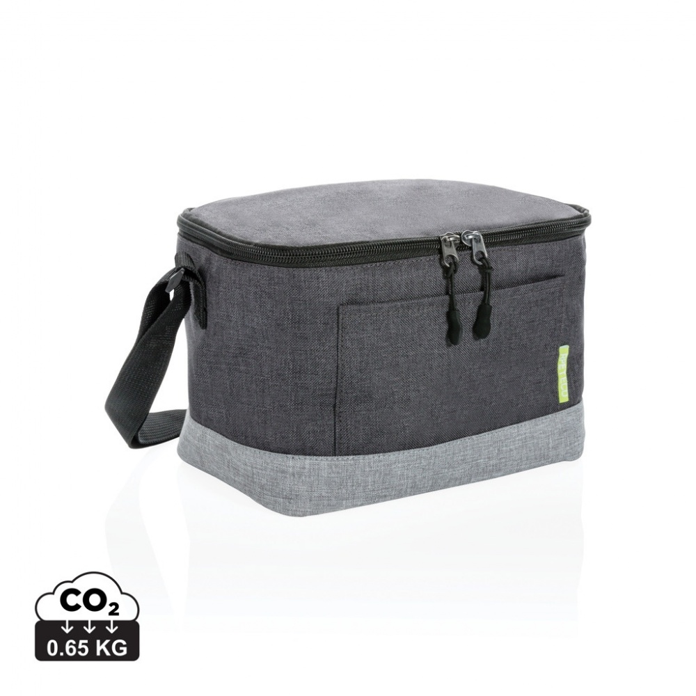 Logo trade promotional item photo of: Duo colour RPET cooler bag