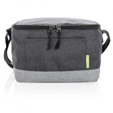 Logo trade corporate gifts picture of: Duo colour RPET cooler bag