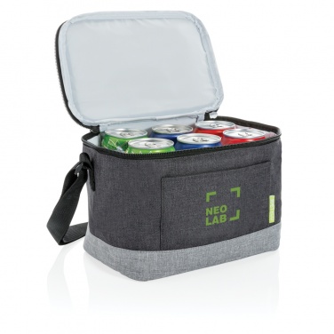 Logo trade advertising products image of: Duo colour RPET cooler bag