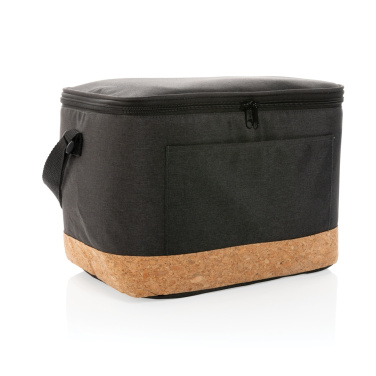 Logotrade promotional merchandise image of: Impact AWARE™ XL RPET two tone cooler bag with cork detail