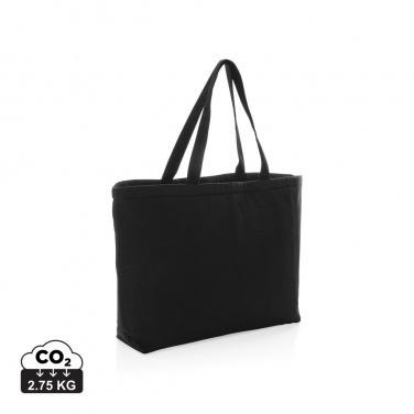 Logo trade corporate gift photo of: Impact Aware™ 285 gsm rcanvas large cooler tote undyed