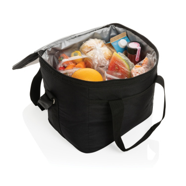 Logotrade promotional gifts photo of: Pedro AWARE™ RPET deluxe cooler bag with 5W solar panel