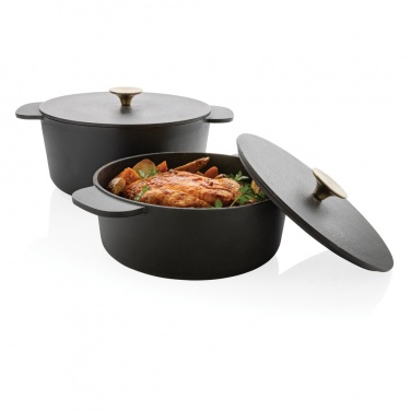 Logo trade promotional item photo of: Ukiyo cast iron pan large
