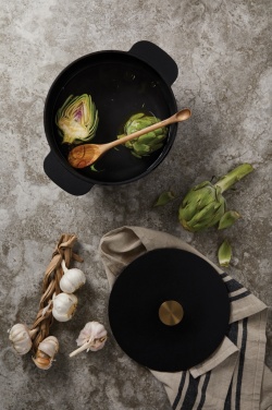 Logo trade promotional gift photo of: Ukiyo cast iron pan large